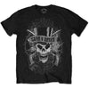 Guns N' Roses Faded Skull [T-Shirt] by Rock Band Apparel
