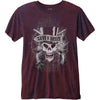 Guns N' Roses Faded Skull [T-Shirt] by Rock Band Apparel