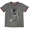 Guns N' Roses Faded Skull [T-Shirt] by Rock Band Apparel