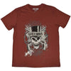 Guns N' Roses Faded Skull [T-Shirt] by Rock Band Apparel