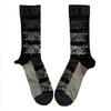 Guns N' Roses Monochrome Pistols [Socks] by Rock Band Apparel