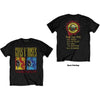 Guns N' Roses Use Your Illusion World Tour [T-Shirt] by Rock Band Apparel