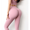Gym Pink Women High Waist Yoga Pants Fitness Leggings Long Pants Push Up Workout Leggings Women Clothing by Stevvex