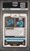 Graded 2023 Panini Absolute Jahmyr Gibbs #108 Red Squares #/499 Rookie RC Football Card PSA 10 Gem Mint