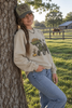 Halloween Tractor Graphic Sweatshirt by Wild Junkie