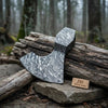 Handmade Damascus Steel Blank Axe Head – Pattern Welded Viking Tomahawk Head for Custom Handle Builds | JW SteelCrafts by JW SteelCrafts