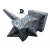 Hand made Damascus steel viking hammer Divine Enterprises by JW SteelCrafts