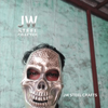 Handcrafted Metal Skull Mask: Choose Copper, Chrome or Antique Finish by JW SteelCrafts