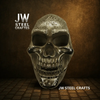 Handcrafted Metal Skull Mask: Choose Copper, Chrome or Antique Finish by JW SteelCrafts
