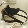Handmade Metallic Half Face Mask | Golden Cast Art Mask for Display by JW SteelCrafts