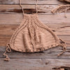 Handmade Vintage Crochet Bikinis Knitted Cotton Swimwear Women's Crochet Swimsuit Two Pieces Bathing Suits Bikini Swimsuit Top Bottom Bandage Modern Women Beachwear For Summer by Stevvex