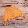 Handmade Vintage Crochet Bikinis Knitted Cotton Swimwear Women's Crochet Swimsuit Two Pieces Bathing Suits Bikini Swimsuit Top Bottom Bandage Modern Women Beachwear For Summer by Stevvex