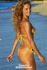 Micro Bikini Set Hannah Ferguson with Crochet top
