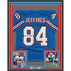 Framed Autographed/Signed Haywood Jeffires 35x39 Tennessee Retro Light Blue Football Jersey JSA COA by Hall of Fame Sports Memorabilia