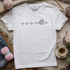 Heartbeat T-shirt by YarnMerch