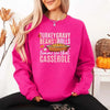 Turkey Gravy Beans & Rolls Sweatshirt – Funny Thanksgiving Casserole Crewneck by Adorb Custom Tees