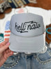 Hell Naw Trucker Hat by Wild Junkie