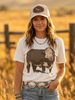 Hereford Bull Graphic Tee by Wild Junkie
