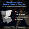 Hesacore Hesatac Pickleball Paddle Overgrip – White by The Mad Pickler
