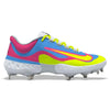 "High Energy" Nike Alpha Huarache Elite 4 Low Cleats by Stadium Custom Kicks