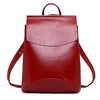 High Quality Leather Backpacks For Fashionable Women And Teenage Girls Large Capacity Shoulder Bagpack by Stevvex