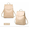 High Quality Leather Backpacks For Fashionable Women And Teenage Girls Large Capacity Shoulder Bagpack by Stevvex