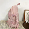 High Quality Nylon Large Capacity Waterproof Backpack For Female And Girls - Trendy College/Schoolbag by Stevvex