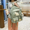 High Quality Nylon Large Capacity Waterproof Backpack For Female And Girls - Trendy College/Schoolbag by Stevvex
