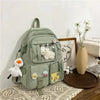 High Quality Nylon Large Capacity Waterproof Backpack For Female And Girls - Trendy College/Schoolbag by Stevvex