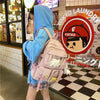 High Quality Nylon Large Capacity Waterproof Backpack For Female And Girls - Trendy College/Schoolbag by Stevvex