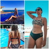 High Waist Bikini Leopard Bikini Women Push Up Swimsuit Women's Leopard Print Swimsuits High Waist Bikini Set 2 Piece Bathing Suits Women Printed Swimwear Tie Dye Summer Swim Beachwear by Stevvex