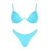 High Waist Bikini Push Up Swimsuit Leopard Swimwear Women Bikini Set Swimsuits For Women V-Wired Underwire Push Up High Cut Bikini Set Two Pieces Bathing Suits Women Bathing Suit by Stevvex
