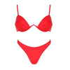 High Waist Bikini Push Up Swimsuit Leopard Swimwear Women Bikini Set Swimsuits For Women V-Wired Underwire Push Up High Cut Bikini Set Two Pieces Bathing Suits Women Bathing Suit by Stevvex