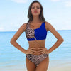 High Waist Bikinis Bikini Set Push Up Swimsuit Female Plus Size Swimwear Women Bikini Leopard Bathing Suit Women High Waist String Floral Printed 2 Piece Summer Bathing Suits For Women by Stevvex