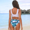 High Waist Bikinis Bikini Set Push Up Swimsuit Female Plus Size Swimwear Women Bikini Leopard Bathing Suit Women High Waist String Floral Printed 2 Piece Summer Bathing Suits For Women by Stevvex