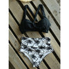 High Waist Bikinis New Halter Swimwear Women Swimsuit Female Bikini Set Print Bathing Suit Summer Two Piece Bikini Swimsuit for Women High Waist Halter Wrap Bathing Suits with Bikini Bottom by Stevvex