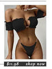 High Waist Bikinis Swimwear Women Push Up Swimsuits Solid High Waist Bikini Sets Sporty Two Pieces Swimsuit Scoop Neck Bathing Suits for Women Ribbed Bathing Suits High Cut Summer Beachwear by Stevvex