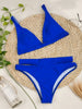 High Waist Bikinis Women Swimsuit Women High Waist Bikini Set Sports Bright Color Swimsuit Scoop Neck Cute Bathing Suit Swimwear Female Push Up Bikini Set Bathing Suit For Women by Stevvex