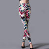 High Waist Leggings Pants Fitness Women Fashion Printing Leggings Women Fitness Yoga Pants High Waist Push Up Sportswear Elastic Trousers Gym Running Workout Pants Push Up Running Elastic Stripe Dot Bottom Leggings by Stevvex
