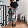 High Waist Leggings Pants Fitness Women Fashion Printing Leggings Women Fitness Yoga Pants High Waist Push Up Sportswear Elastic Trousers Gym Running Workout Pants Push Up Running Elastic Stripe Dot Bottom Leggings by Stevvex
