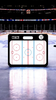 Custom Ice Hockey Magnetic Coaching Board 15.7'' x 12.6'' / 40 x 32 cm by Hoopsbasket.com