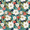 Winter Floral Vintage Dress by Retrolicious