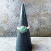 Turquoise Stacking Ring by mend metalworks