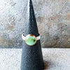 Turquoise Stacking Ring by mend metalworks