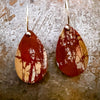 Jasper Earrings by mend metalworks