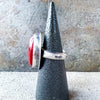 Rosarita Red Ring by mend metalworks