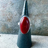 Rosarita Red Ring by mend metalworks