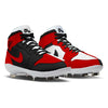 "Homage to Home" Jordan 1 Retro Cleats by Stadium Custom Kicks