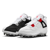 "Homage to Home" Jordan 4 Retro TD Football Cleats by Stadium Custom Kicks