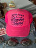 Hoochie Coochie Neon Pink Trucker Hat by Wild Junkie